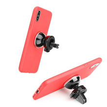 Заредете изображение във визуализатора на галерията – Forcell soft magnet гръб за xiaomi redmi note 8 червен - TopMag
