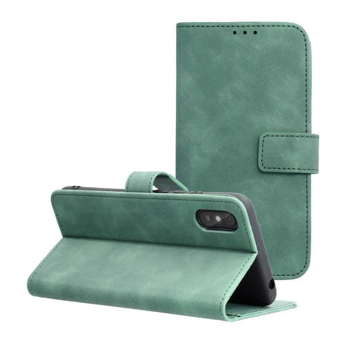 Forcell tender калъф тип книга за xiaomi redmi 9at / redmi 9a green - TopMag