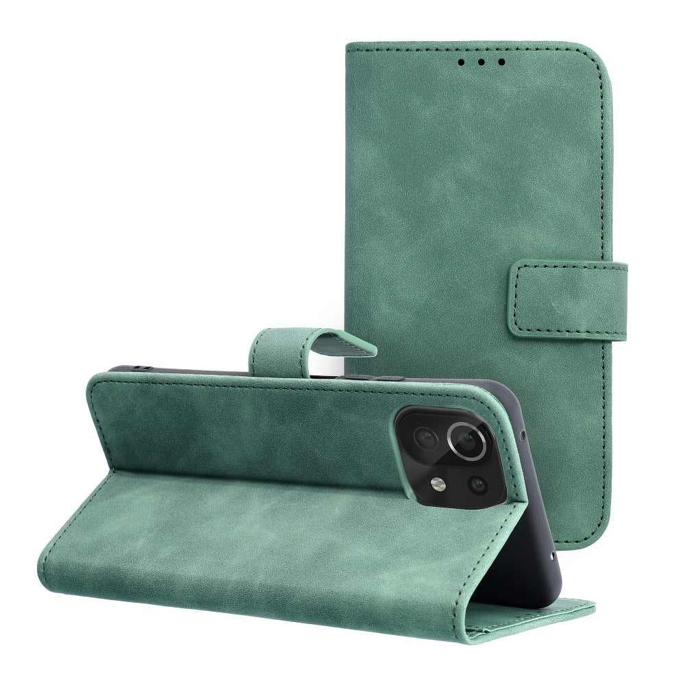 Forcell tender калъф тип книга за xiaomi redmi note 11 5g / note 11t 5g / poco m4 pro 5g green - TopMag