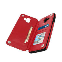 Заредете изображение във визуализатора на галерията – Forcell wallet гръб - samsung galaxy j6+ (j6 plus) червен - TopMag

