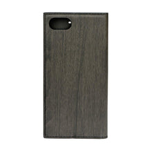 Заредете изображение във визуализатора на галерията – Forcell wood калъф тип книга за iPhone 7 / 8 / SE 2020 черен - TopMag
