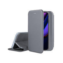 Заредете изображение във визуализатора на галерията – Калъф тип книга forcell elegance - iPhone 11 2019 (6,1) сив - TopMag
