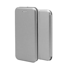 Заредете изображение във визуализатора на галерията – Калъф тип книга forcell elegance за samsung galaxy s10 plus сив - TopMag
