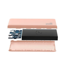 Заредете изображение във визуализатора на галерията – Baseus Power Bank 10000mAh Bipow - USB + Type C - PD 3.0 QC 3.0 18W (PPDML-04) pink

