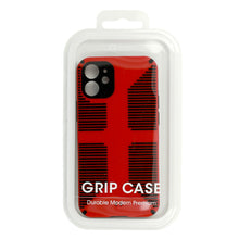 Заредете изображение във визуализатора на галерията – TEL PROTECT Grip Case for Iphone 12 Red
