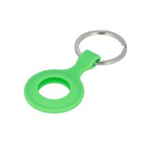 Заредете изображение във визуализатора на галерията – Silicone key ring for Airtag green
