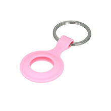 Заредете изображение във визуализатора на галерията – Silicone key ring for Airtag pink
