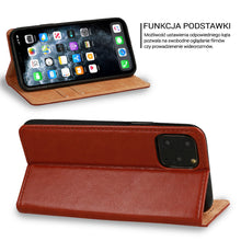 Заредете изображение във визуализатора на галерията – Book Special Case for IPHONE 13 PRO MAX BROWN (leather)

