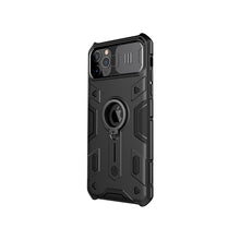 Заредете изображение във визуализатора на галерията – Nillkin CamShield Armor TPU+PC for Iphone 7/8/SE 2020 black (with logo hole)
