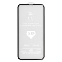 Заредете изображение във визуализатора на галерията – Tempered Glass Full Glue 5D for IPHONE PRO 11 BLACK
