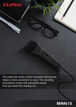 Заредете изображение във визуализатора на галерията – Cliptec Desktop Microphone BMM610 black
