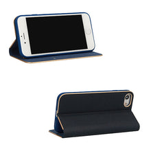 Заредете изображение във визуализатора на галерията – Vennus Book Case with frame for Samsung Galaxy S21 Ultra navy
