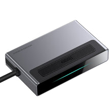 Заредете изображение във визуализатора на галерията – Baseus Adapter HUB - Type C to USB3.2 + HDMI 4K + SD + microSD + Type C PD 100W + jack 3,5mm - (CAHUB-DA0G) gray
