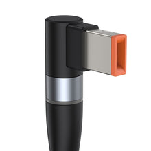 Заредете изображение във визуализатора на галерията – Baseus Zinc Magnetic cable - Type C to DC Lenovo square - 100W 2 metres (CATXC-U01) black

