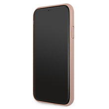 Заредете изображение във визуализатора на галерията – Original Case GUESS 4G Stripe GUHCN614GDPI for Iphone 11 Pink
