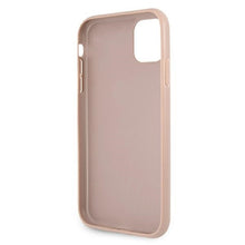 Заредете изображение във визуализатора на галерията – Original Case GUESS 4G Stripe GUHCN614GDPI for Iphone 11 Pink
