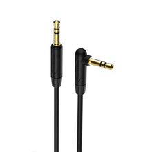 Заредете изображение във визуализатора на галерията – Borofone Cable BL4 - jack 3,5mm to jack 3,5mm - angled 2 metres black
