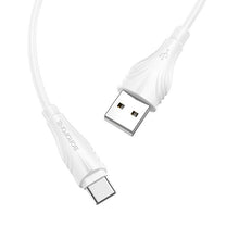 Заредете изображение във визуализатора на галерията – Borofone Cable BX18 Optimal - USB na Type C - 2 metres white
