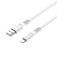 Заредете изображение във визуализатора на галерията – Borofone Cable BX23 Wide Power - USB to Lightning - 2,4A 1 metre white
