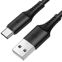 Заредете изображение във визуализатора на галерията – Borofone Cable BX47 Coolway - USB to Type C - 3A 1 metre black
