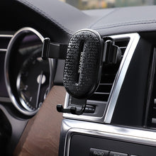 Заредете изображение във визуализатора на галерията – Borofone Car holder BH11 gravity, air vent mount black
