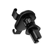 Заредете изображение във визуализатора на галерията – Borofone Car holder BH11 gravity, air vent mount black
