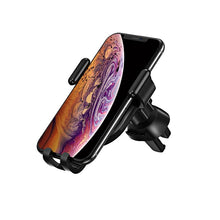 Заредете изображение във визуализатора на галерията – Borofone Car holder BH11 gravity, air vent mount black
