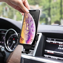 Заредете изображение във визуализатора на галерията – Borofone Car holder BH11 gravity, air vent mount black
