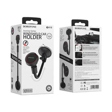 Заредете изображение във визуализатора на галерията – Borofone Car holder BH18 Journey magnetic, stick-on base black-red
