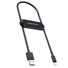 Заредете изображение във визуализатора на галерията – Borofone Universal holder BH28 Refined magnetic, stick-on base black

