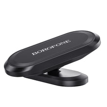 Заредете изображение във визуализатора на галерията – Borofone Car holder BH29 Graceful magnetic, stick-on base black
