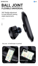 Заредете изображение във визуализатора на галерията – Borofone Car holder BH29 Graceful magnetic, stick-on base black
