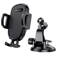 Заредете изображение във визуализатора на галерията – Borofone Car holder BH37 Route with suction cup black
