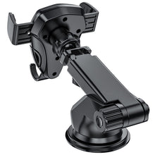 Заредете изображение във визуализатора на галерията – Borofone Car holder BH38 Magic Bay with suction cup black
