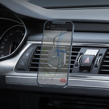 Заредете изображение във визуализатора на галерията – Borofone Car holder BH40 Kyle magnetic, air vent mount black

