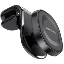 Заредете изображение във визуализатора на галерията – Borofone Car holder BH40 Kyle magnetic, air vent mount black
