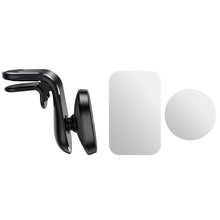 Заредете изображение във визуализатора на галерията – Borofone Car holder BH40 Kyle magnetic, air vent mount black
