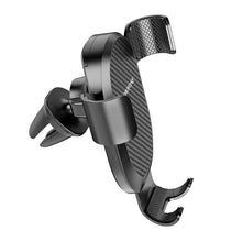 Заредете изображение във визуализатора на галерията – Borofone Car holder BH48 Warrior gravity, air vent mount black
