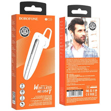Заредете изображение във визуализатора на галерията – Borofone Bluetooth Headset BC33 Basic White
