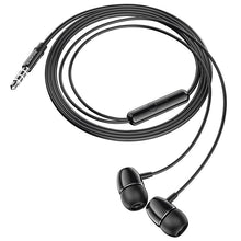 Заредете изображение във визуализатора на галерията – Borofone Earphones BM57 Platinum black
