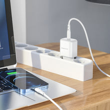 Заредете изображение във визуализатора на галерията – Borofone Wall charger BN3 Premium - Type C - QC 3.0 PD 2.0 20W white
