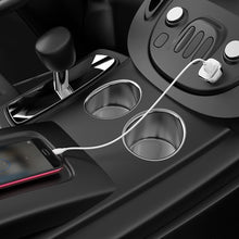 Заредете изображение във визуализатора на галерията – Borofone Car charger BZ12A Lasting Power - USB - QC 3.0 18W 3A with USB to Micro USB cable white
