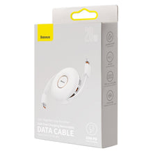 Заредете изображение във визуализатора на галерията – Baseus Cable Zinc Magnetic 3 in 1 - Type C to Micro USB, Lightning, Type C - 20W 1 metre (CAMLC-02) white

