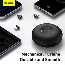 Заредете изображение във визуализатора на галерията – Baseus Cable Zinc Magnetic 3 in 1 - Type C to Micro USB, Lightning, Type C - 20W 1 metre (CAMLC-01) black
