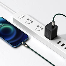 Заредете изображение във визуализатора на галерията – Baseus Cable Display - Type C to Lightning - PD 20W 2A 2 metres (CATLSK-A06) green

