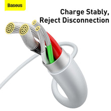 Заредете изображение във визуализатора на галерията – Baseus Cable Superior - USB to Micro USB - 2A 2 metres (CAMYS-A02) white
