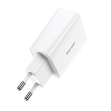 Заредете изображение във визуализатора на галерията – Baseus Speed Mini Wall Charger - Type C - 20W 3A (CCFS-SN02) white
