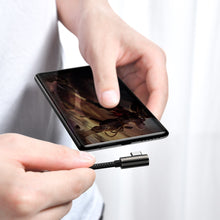 Заредете изображение във визуализатора на галерията – Baseus Cable Legend - Type C to Type C - angled 100W 2 metres (CATCS-A01) black
