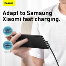 Заредете изображение във визуализатора на галерията – Baseus Cable Legend - Type C to Type C - angled 100W 2 metres (CATCS-A01) black
