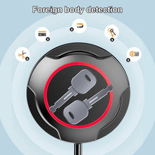 Заредете изображение във визуализатора на галерията – Wireless Induction Charger QI Universal Fast Charge magnetic - C02 UFO 15W Black (min.2A)
